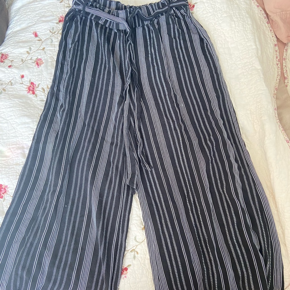 Long striped pants